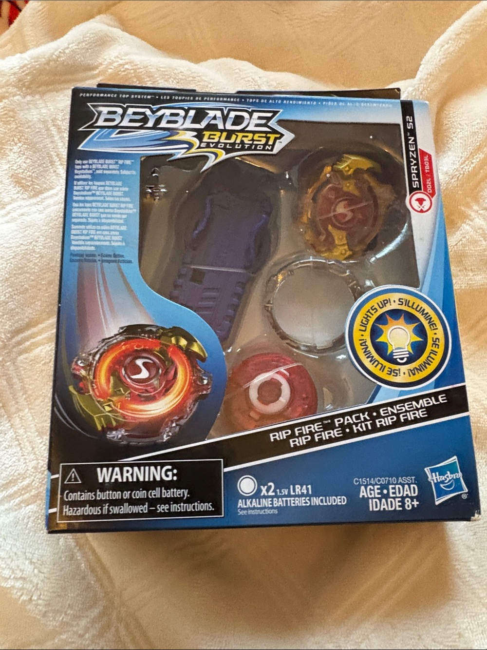 Hasbro Beyblade Burst Evolution Rip Fire Pack - Red & Gold